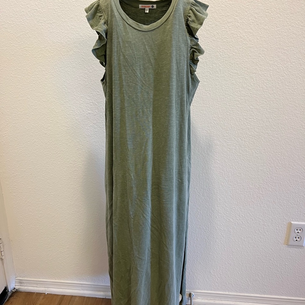 EUC Sundry Sleeveless Anthropologie Maxi Dress Size 1/Small